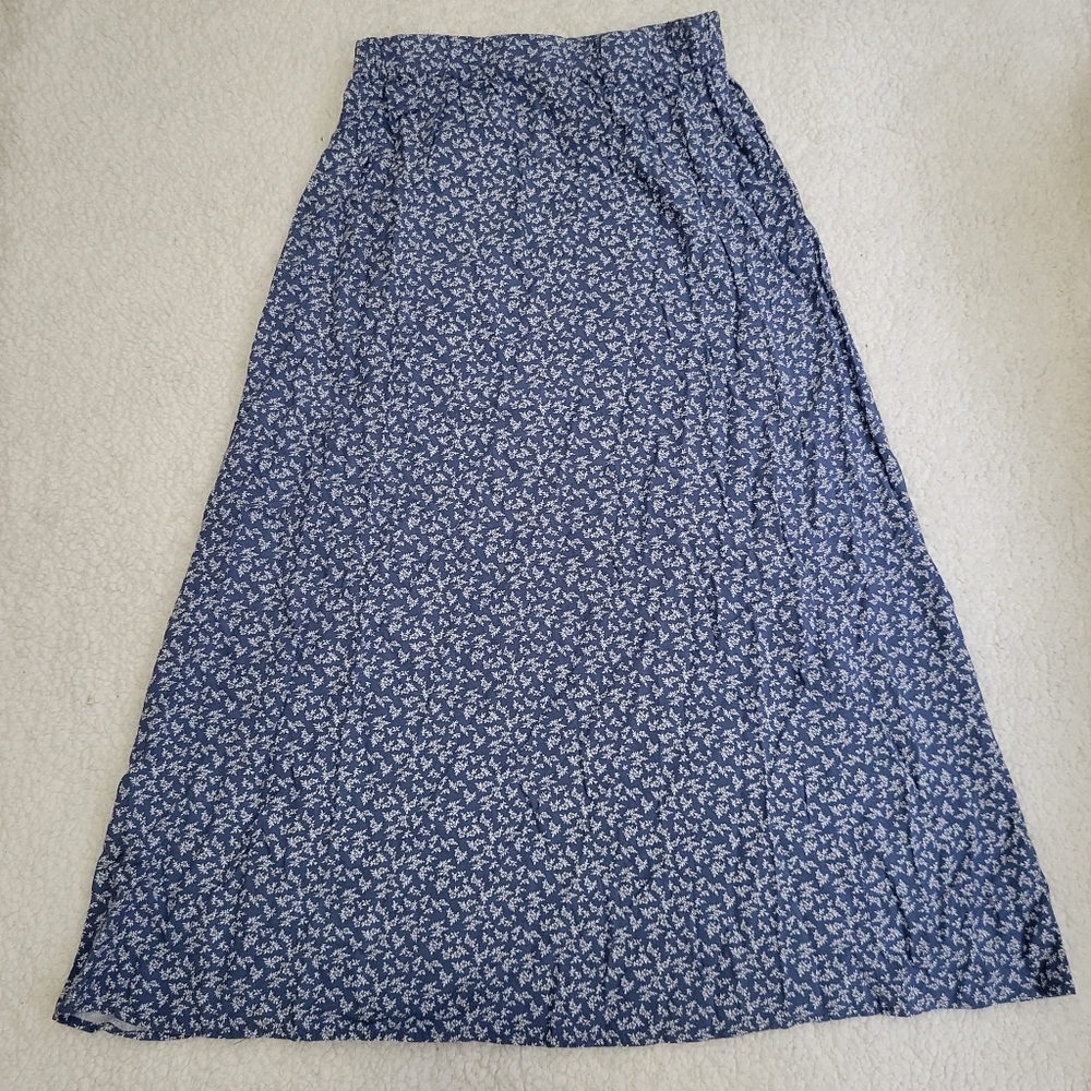 Brandy Melville Floral Midi Skirt
